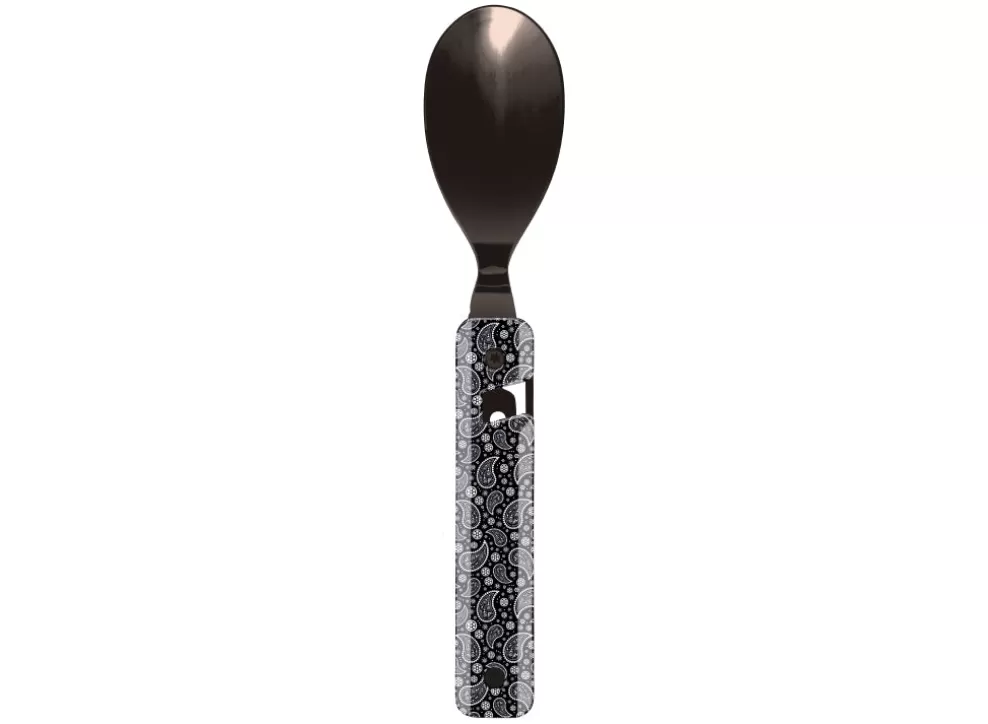 Multifunction Magnetic Cutlery (Black Mirror Finish) - Black Bandana^Akinod Outlet