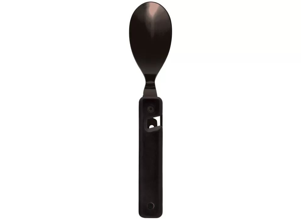 Multifunction Magnetic Cutlery (Black Mirror Finish) - Ebony Wood^Akinod Store
