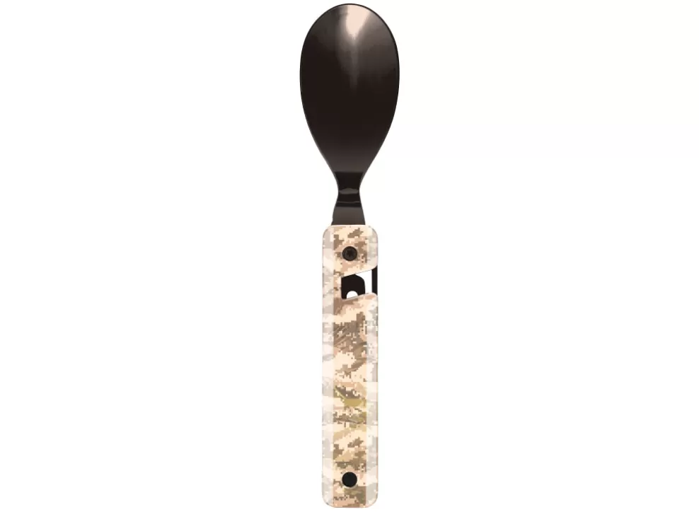 Multifunction Magnetic Cutlery (Black Mirror Finish) - Pixel Camo^Akinod Fashion