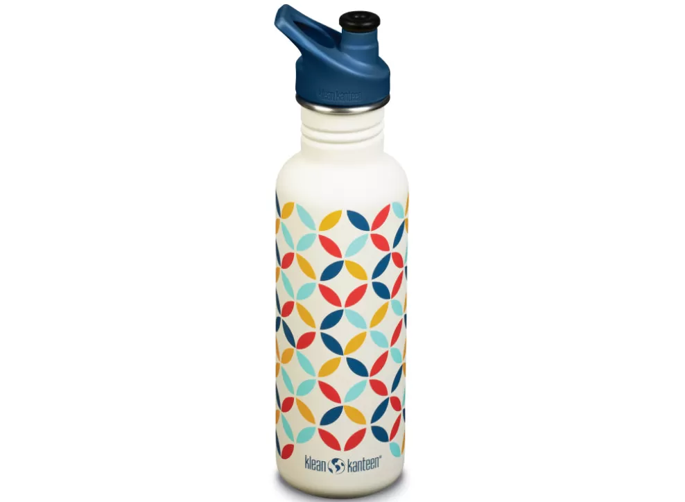 Classic W/ Sport Cap 800Ml - Retro Dot^Klean Kanteen Online