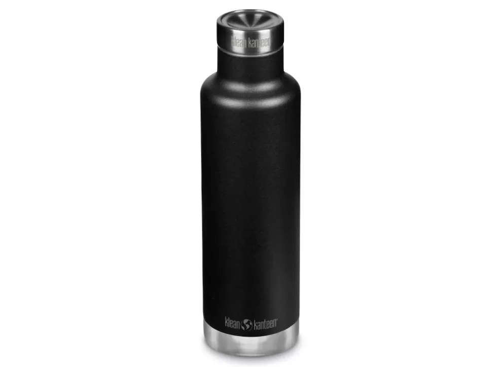 Insulated Classic W/ Pour Through Cap 750Ml - Black^Klean Kanteen Clearance
