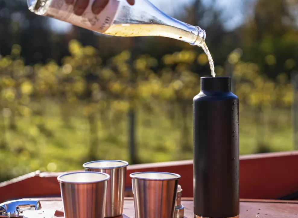 Insulated Classic W/ Pour Through Cap 750Ml - Black^Klean Kanteen Clearance
