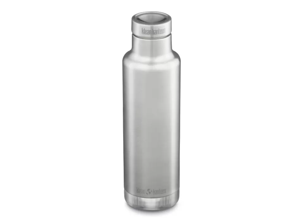 Insulated Classic W/ Pour Through Cap 750Ml - Brushed Stainless^Klean Kanteen Store