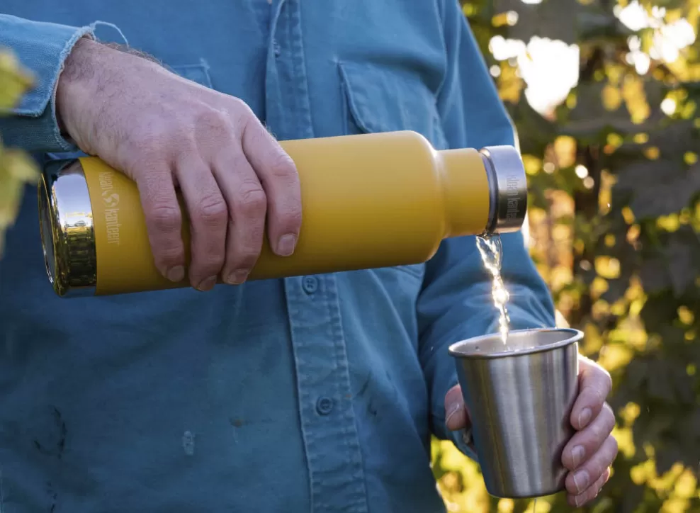 Insulated Classic W/ Pour Through Cap 750Ml - Marigold^Klean Kanteen Discount
