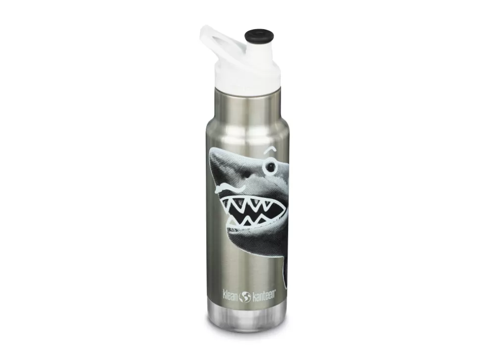 Insulated Kid Narrow Classic W/ Sport Cap 355Ml - Mr Shark^Klean Kanteen Clearance
