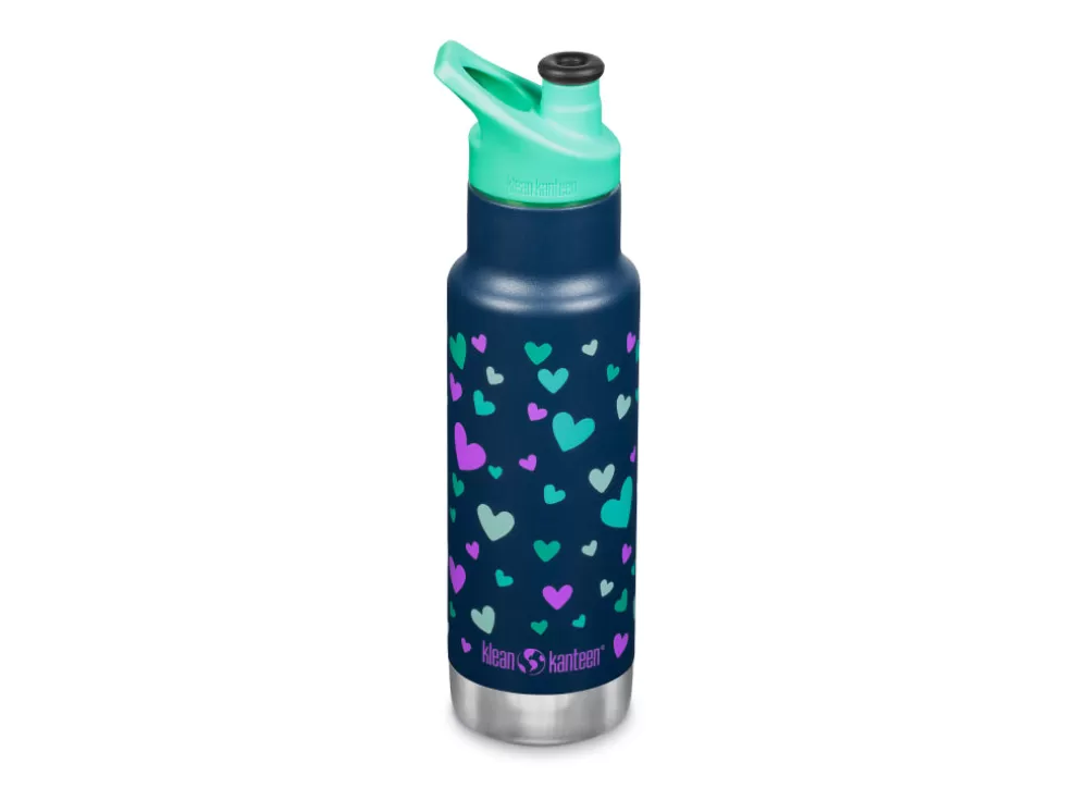 Insulated Kid Narrow Classic W/ Sport Cap 355Ml - Navy Heart^Klean Kanteen Cheap