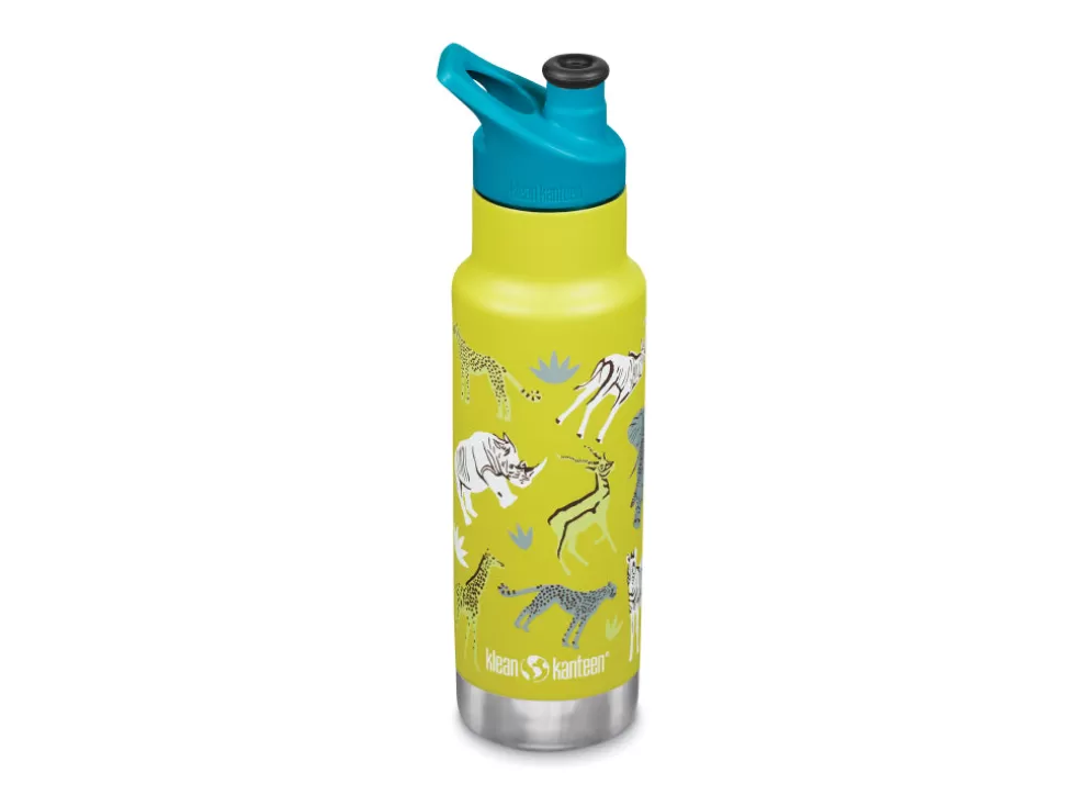 Insulated Kid Narrow Classic W/ Sport Cap 355Ml - Safari^Klean Kanteen Store