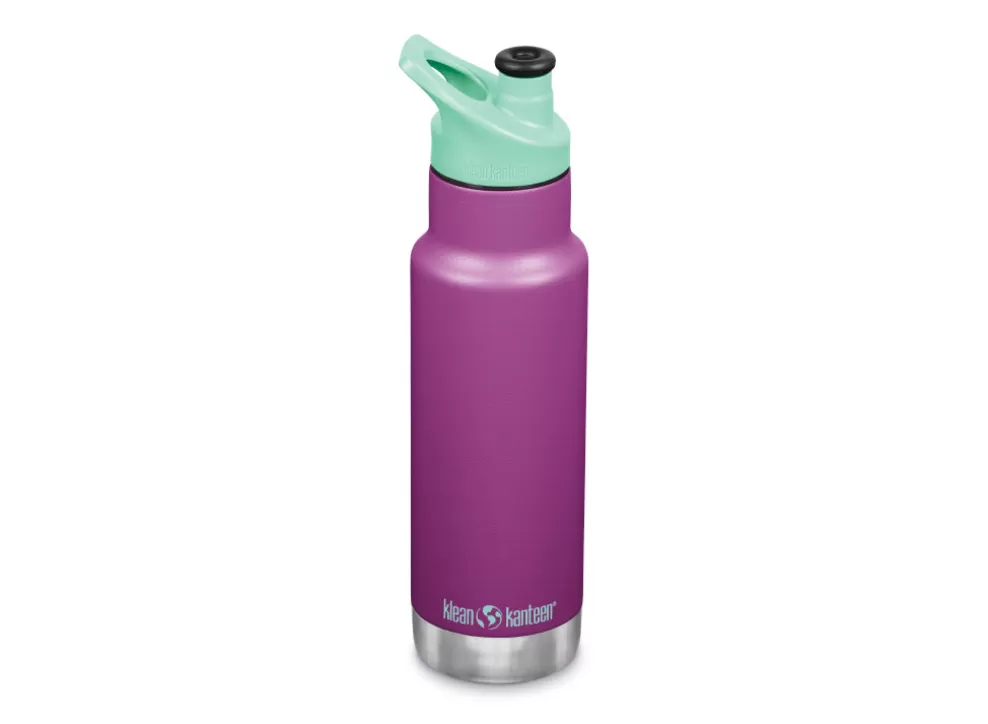 Insulated Kid Narrow Classic W/ Sport Cap 355Ml - Sparkling Grape^Klean Kanteen Store