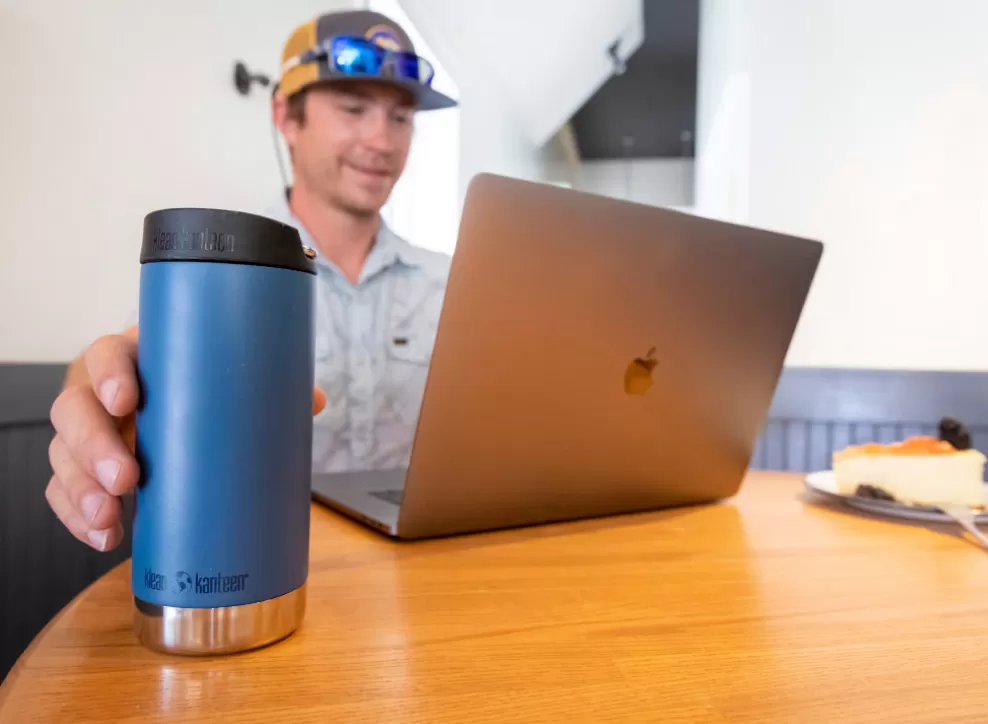 Insulated Tkwide W/ Cafe Cap 355Ml - Real Teal^Klean Kanteen Cheap