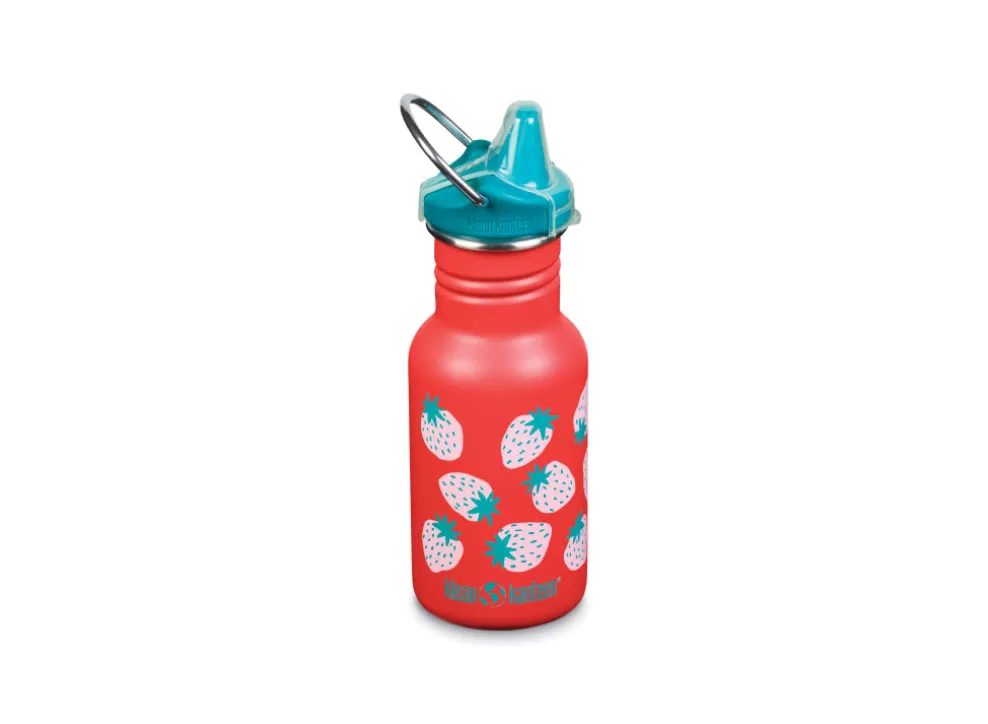 Kid Narrow Classic W/ Sippy Cap 355Ml - Coral Strawberries^Klean Kanteen Cheap