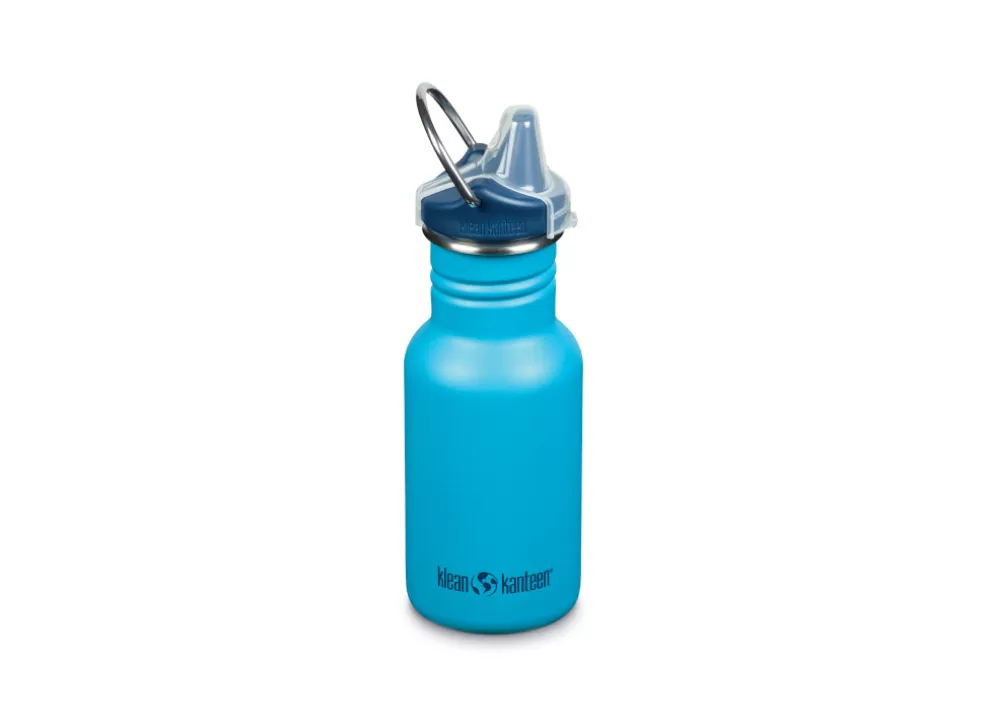 Kid Narrow Classic W/ Sippy Cap 355Ml - Hawaiian Ocean^Klean Kanteen New