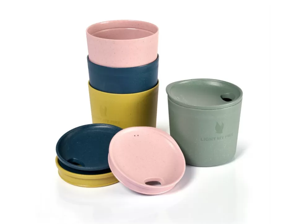 Mycup´N Lid Short 4-Pack - Nature Mix^Light My Fire Best Sale