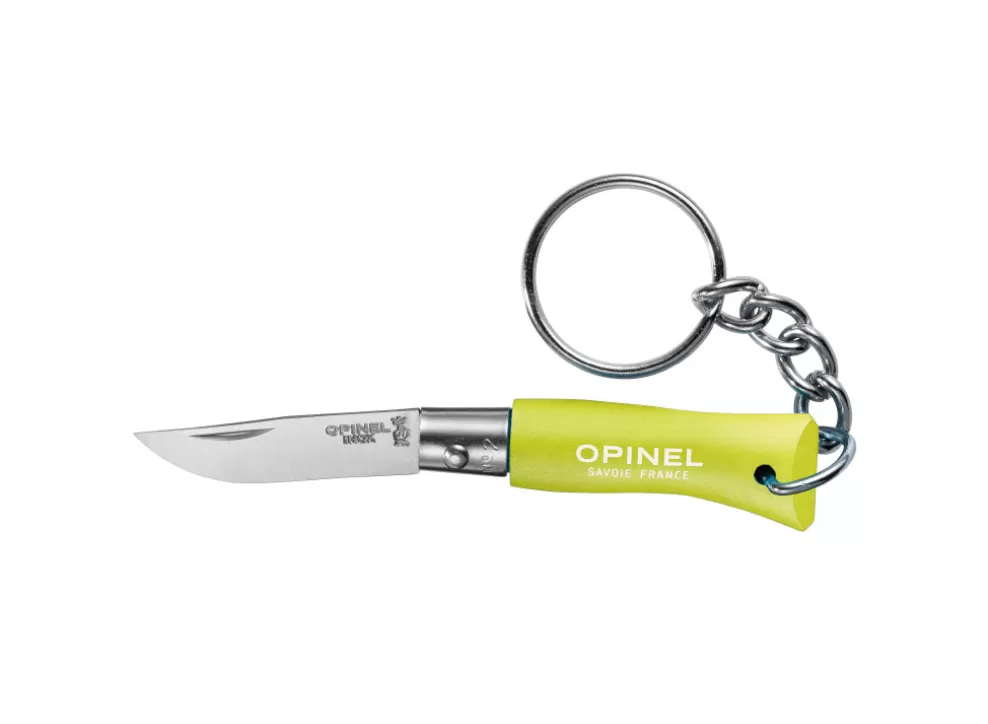 No.2 Colorama Non Locking Keyring Knife - Anise^Opinel Sale