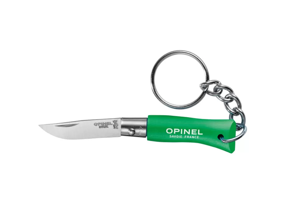 No.2 Colorama Non Locking Keyring Knife - Green^Opinel Flash Sale