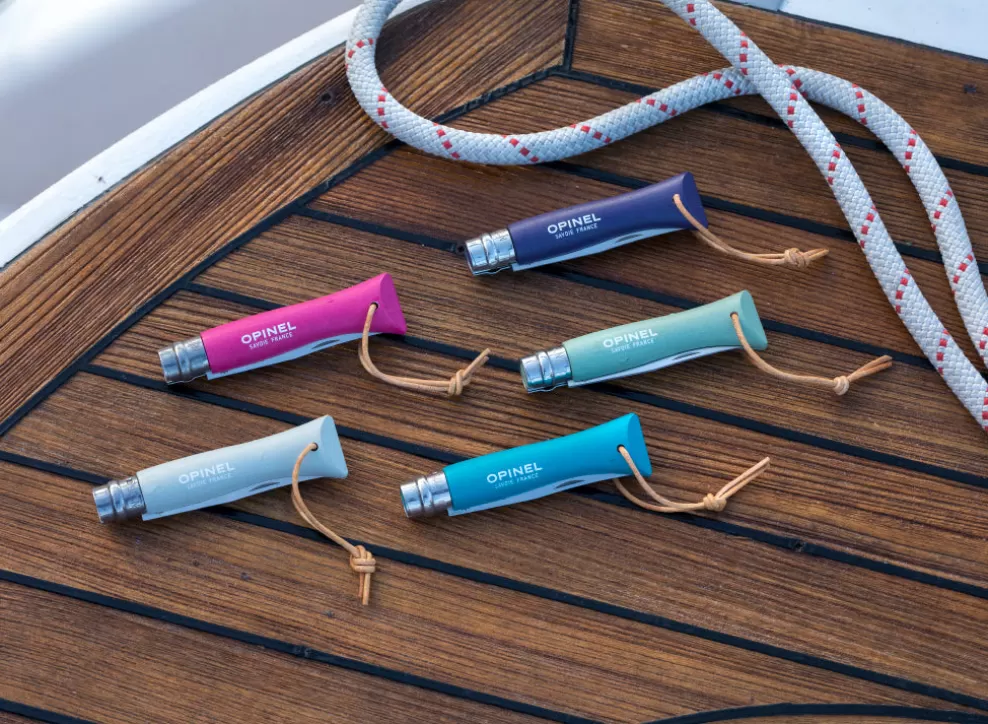No.6 Colorama Trekking Knife - Cloud^Opinel Clearance