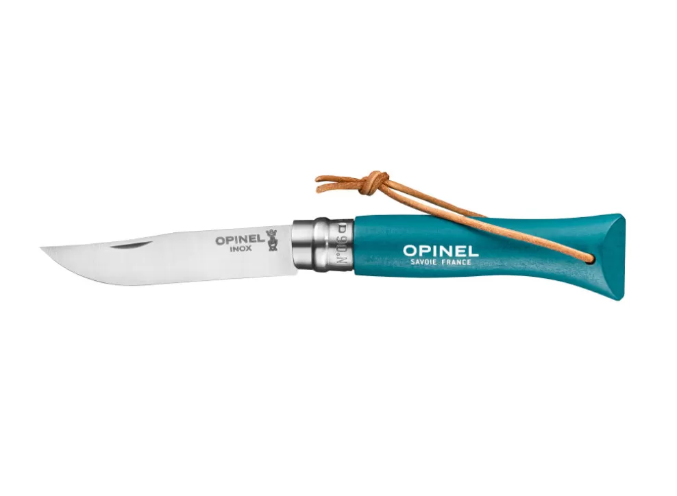 No.6 Colorama Trekking Knife - Turquoise^Opinel Best Sale