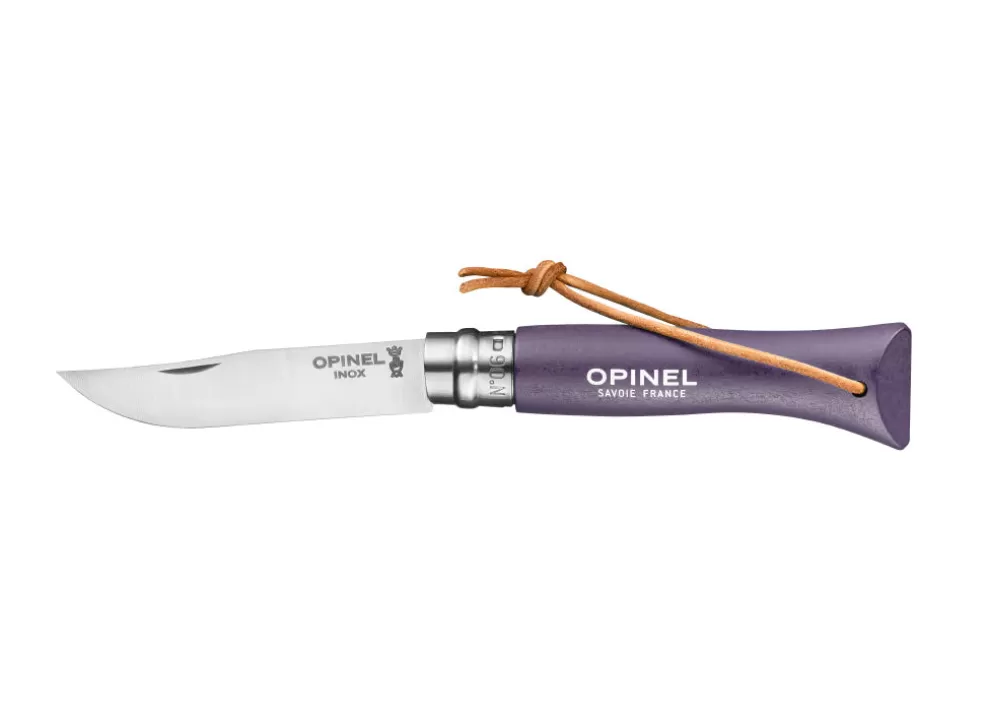 No.6 Colorama Trekking Knife - Violet Grey^Opinel Discount
