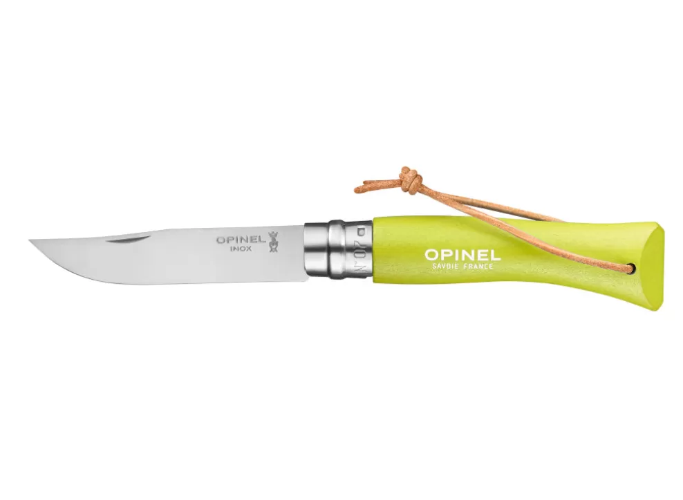 No.7 Colorama Trekking Knife - Anise^Opinel Online