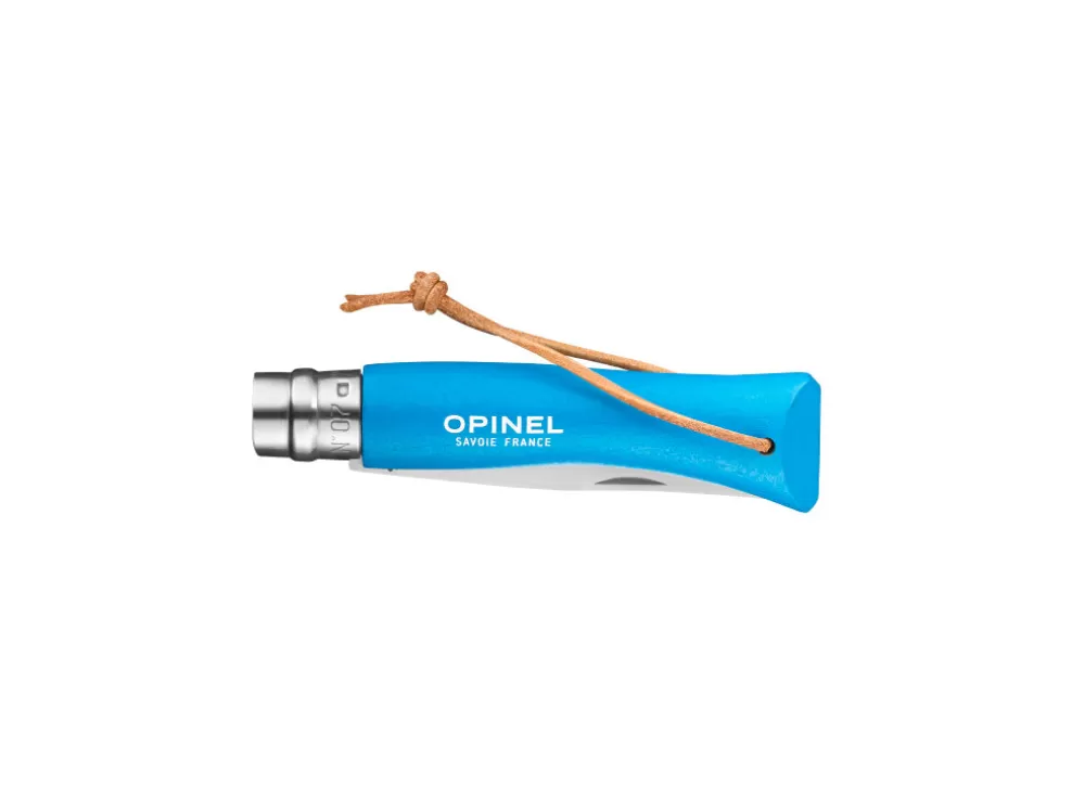 No.7 Colorama Trekking Knife - Cyan Blue^Opinel Best Sale
