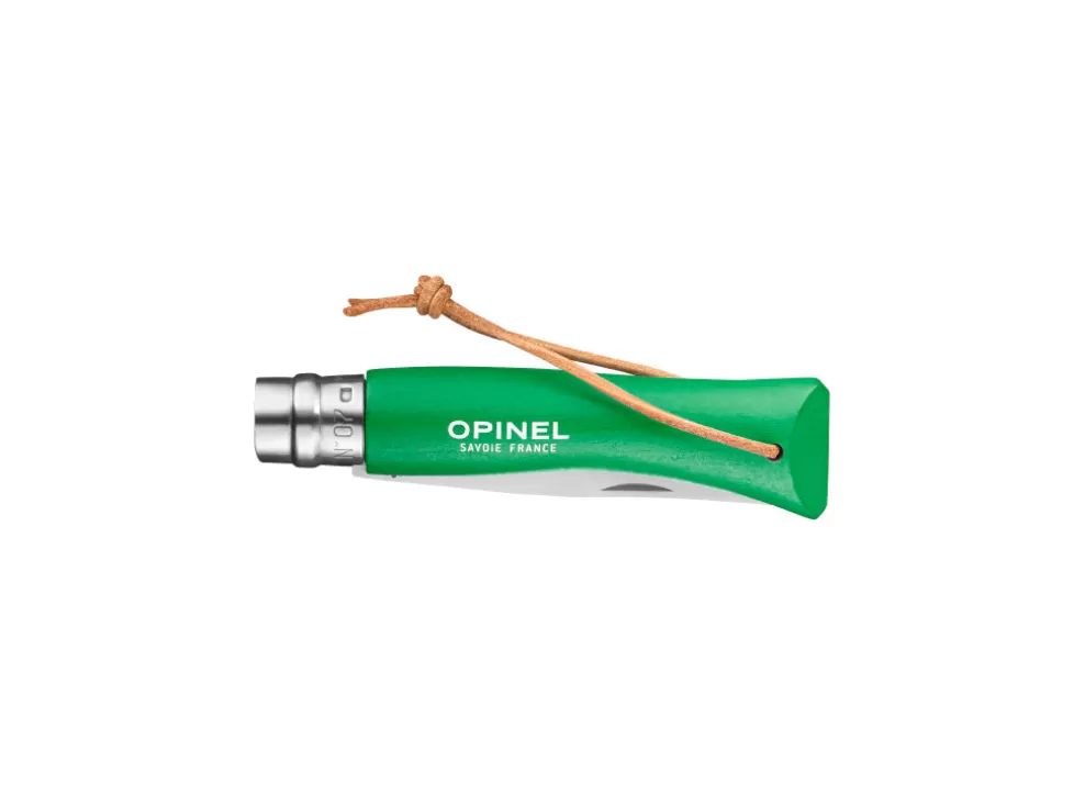 No.7 Colorama Trekking Knife - Green^Opinel Shop