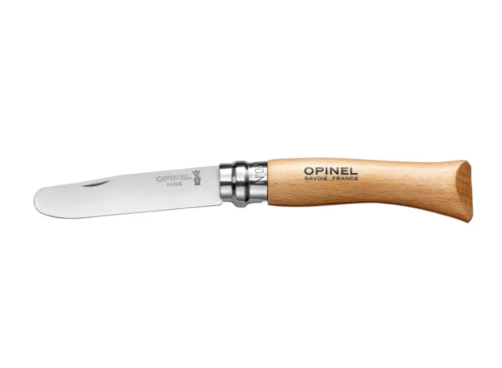 No.7 Round Ended Knife - Natural (Blister Pack)^Opinel Shop