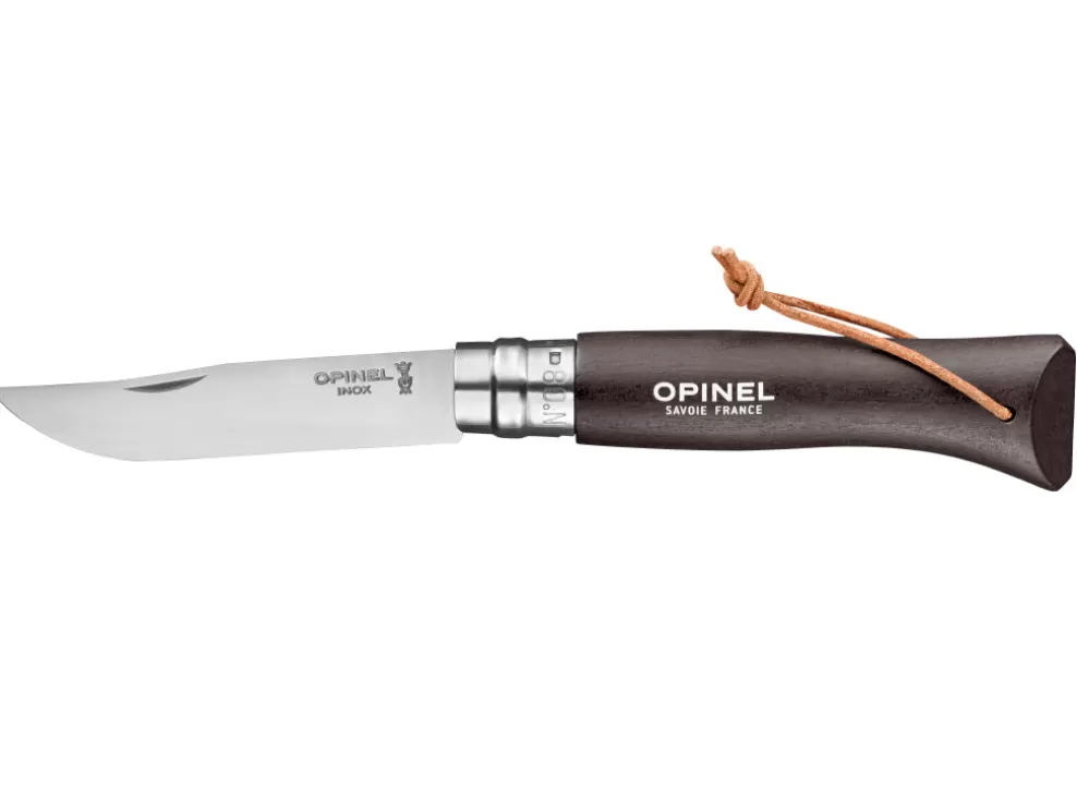 No.8 Colorama Trekking Knife - Black^Opinel Fashion