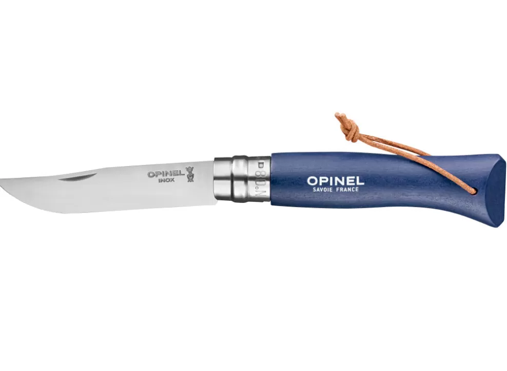 No.8 Colorama Trekking Knife - Dark Blue^Opinel Online