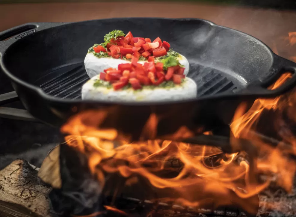 30Cm Cast Iron Grill Fire Skillet With Two Handles^Petromax Best