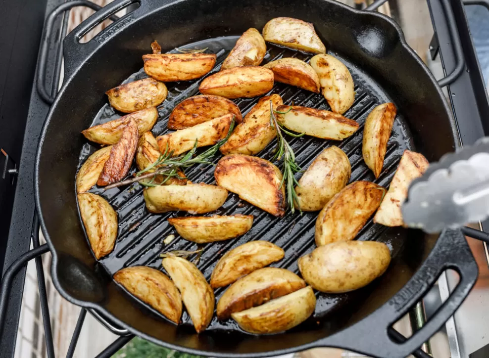 35Cm Cast Iron Grill Fire Skillet With Two Handles^Petromax Clearance
