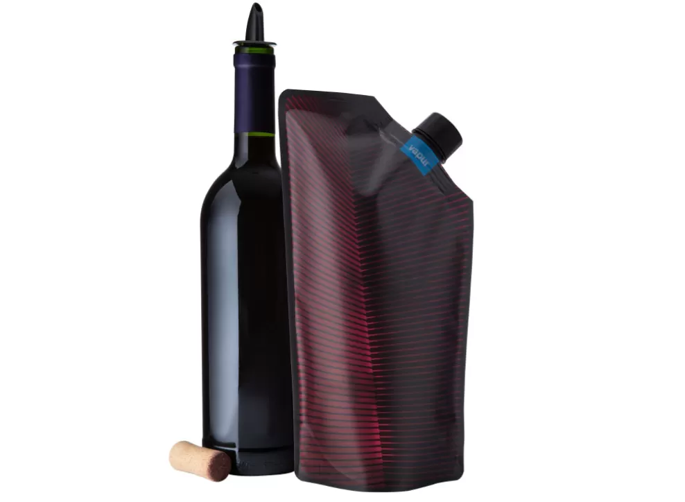 Vintage Wine Carrier 750Ml - Maroon^Vapur Best