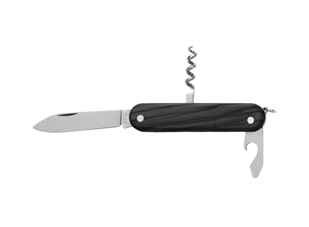 Whitby Black Pakkawood Multipurpose Folding Knife (2.76") W/ 3 Tools^* Sale