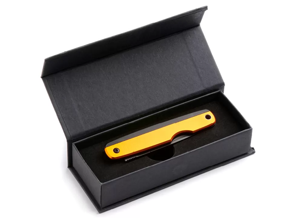 Whitby Kent Edc Pocket Knife (2.25") - Lava Orange & Black^* Clearance