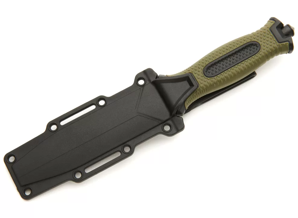 Whitby Outdoor Survival/Camping Sheath Knife With Sawtooth Blade (4.5")^* Hot