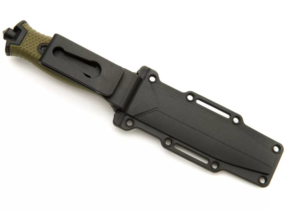 Whitby Outdoor Survival/Camping Sheath Knife With Sawtooth Blade (4.5")^* Hot
