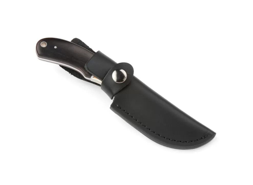 Whitby Staghorn & Ebony Wood Sheath Knife (3.5")^* Fashion
