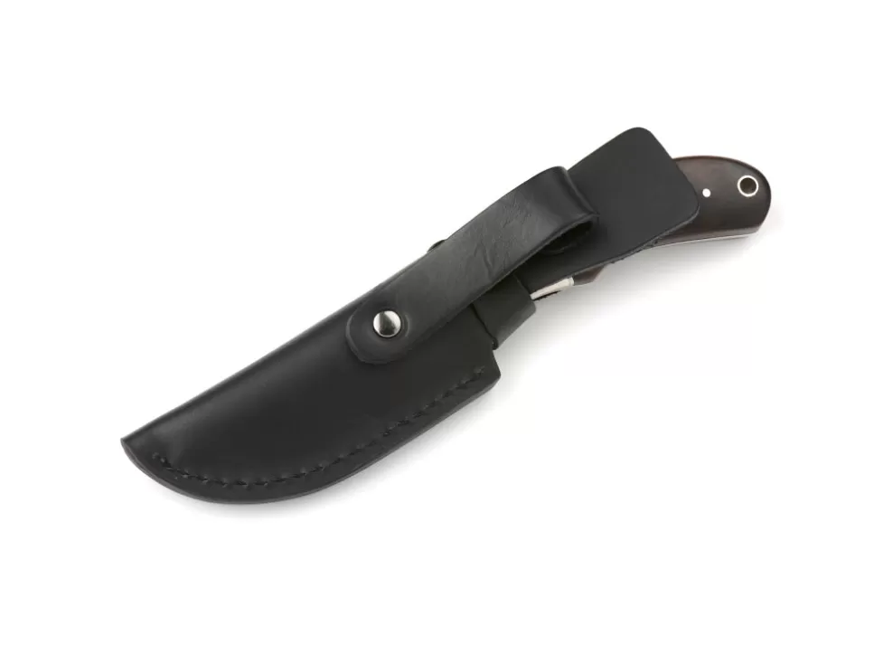 Whitby Staghorn & Ebony Wood Sheath Knife (3.5")^* Fashion